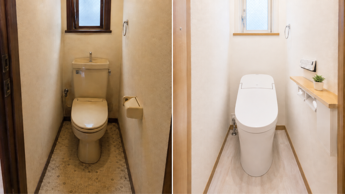 トイレリフォームの施工事例｜合同会社星松